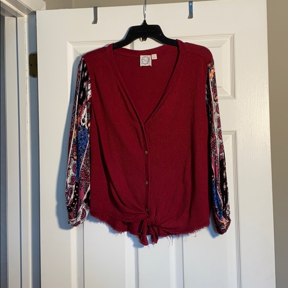 Cropped sweater- Light